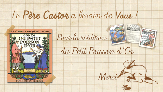 Réédition du conte « Le Petit Poisson d’Or »