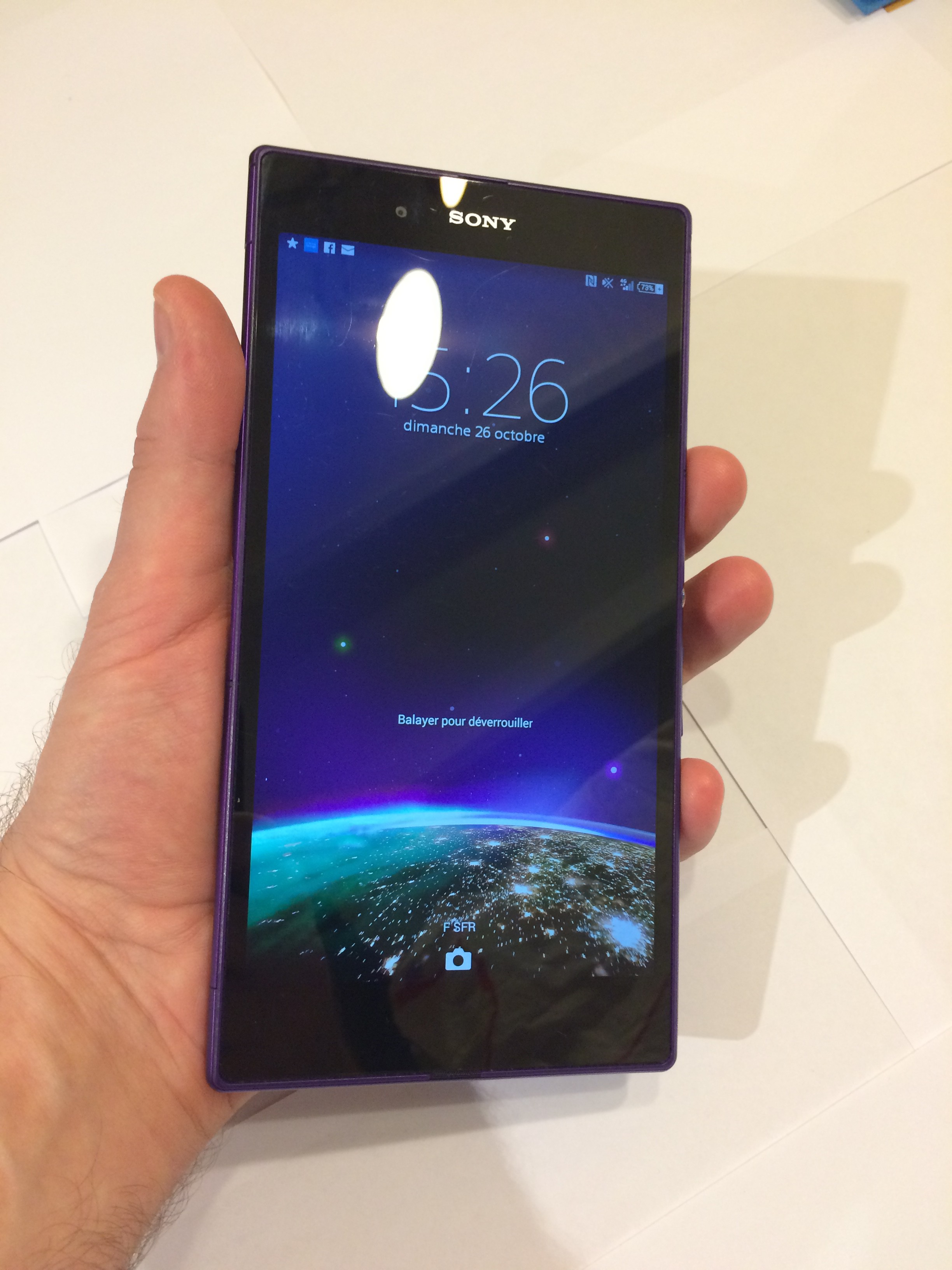 À VENDRE : Smartphone Sony XPERIA Z Ultra 4G – 16 Go – Violet – Débloqué